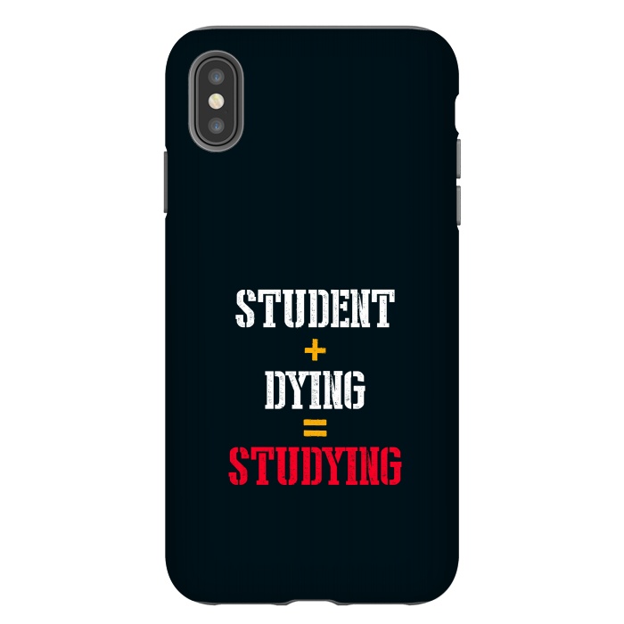 iPhone Xs Max StrongFit student dying studying by TMSarts