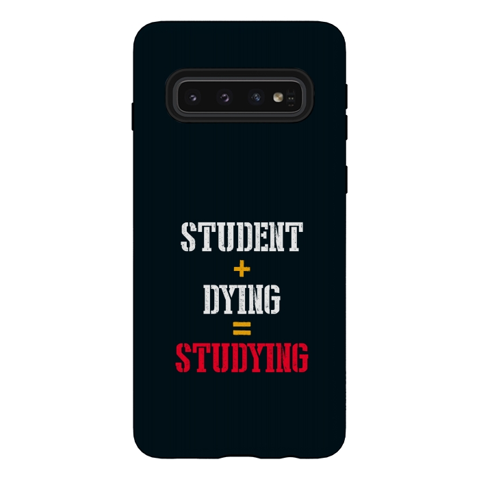Galaxy S10 StrongFit student dying studying by TMSarts