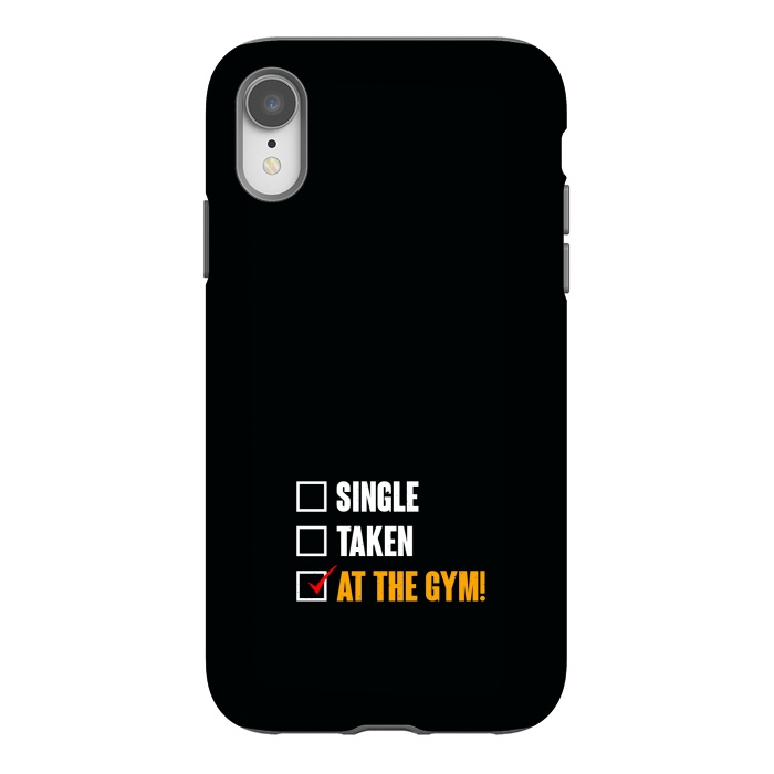iPhone Xr StrongFit single taken gym by TMSarts