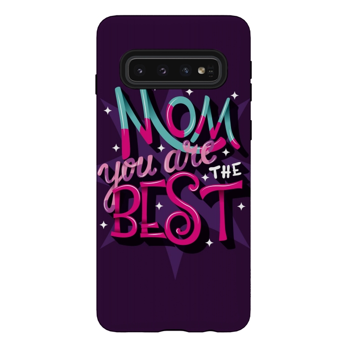 Galaxy S10 StrongFit Mom You are the Best 04 by Jelena Obradovic