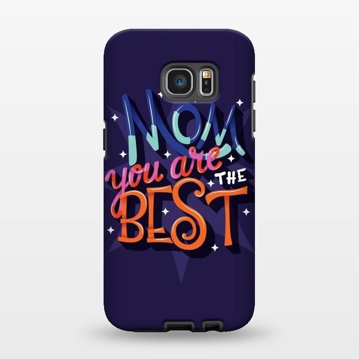 Galaxy S7 EDGE StrongFit Mom you are the best 03 by Jelena Obradovic