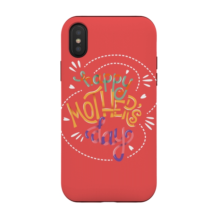 iPhone Xs / X StrongFit Happy Mother's Day 02 by Jelena Obradovic