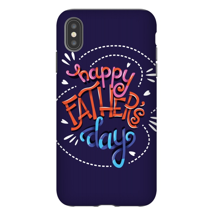 iPhone Xs Max StrongFit Happy Father's Day 01 by Jelena Obradovic
