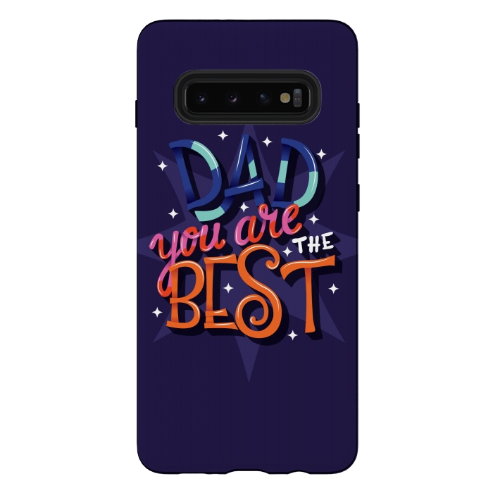 Galaxy S10 plus StrongFit Dad You Are The Best 03 by Jelena Obradovic