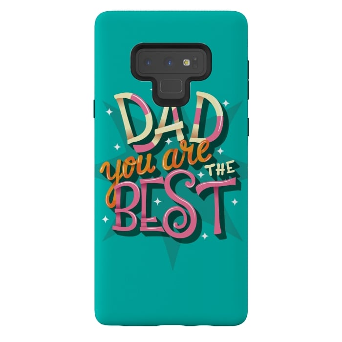 Galaxy Note 9 StrongFit Dad you are the best 04 by Jelena Obradovic