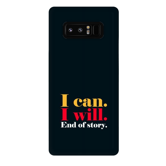 Galaxy Note 8 StrongFit i can i will by TMSarts