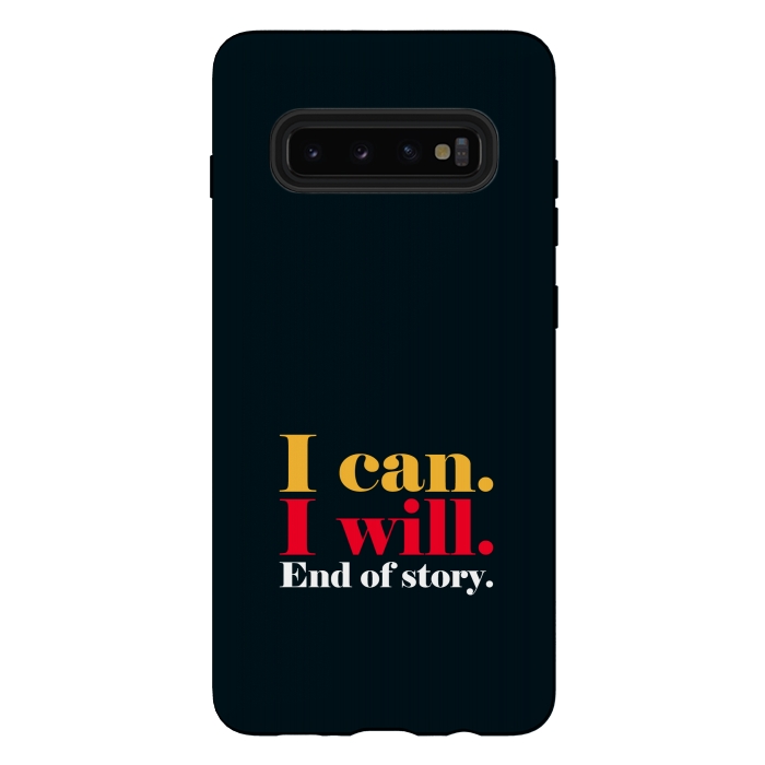 Galaxy S10 plus StrongFit i can i will by TMSarts