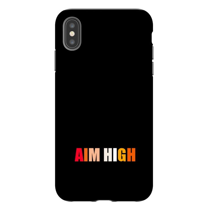 iPhone Xs Max StrongFit aim high  by TMSarts