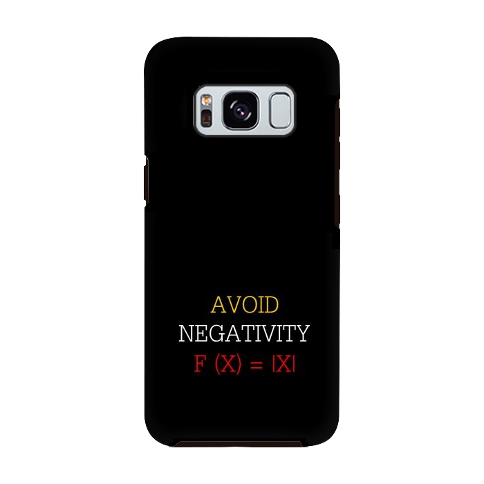Galaxy S8 StrongFit avoid negativity by TMSarts