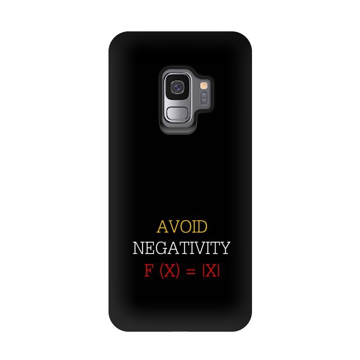 Galaxy S9 StrongFit avoid negativity by TMSarts