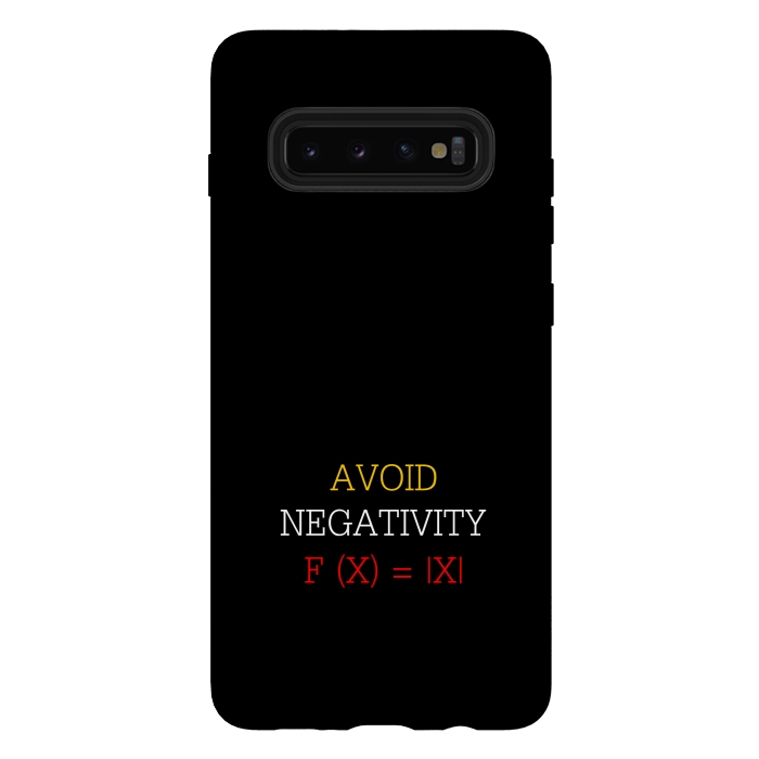Galaxy S10 plus StrongFit avoid negativity by TMSarts