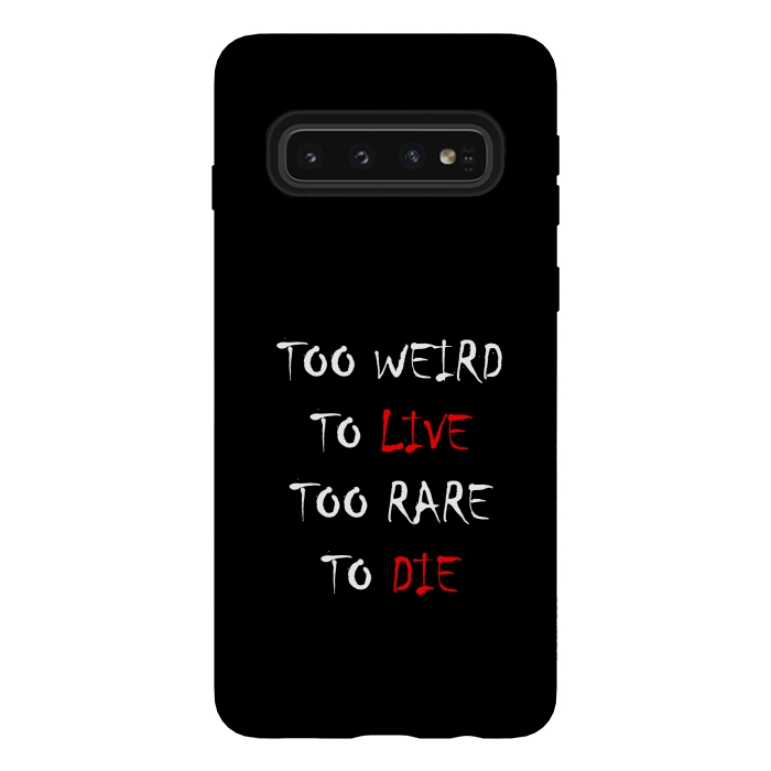 Galaxy S10 StrongFit too weird to live by TMSarts