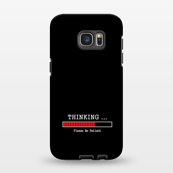 Galaxy S7 EDGE StrongFit thinking plese be patient by TMSarts