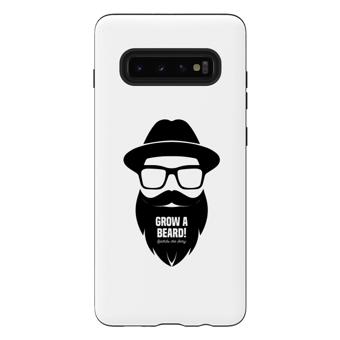 Galaxy S10 plus StrongFit grow a beard by TMSarts