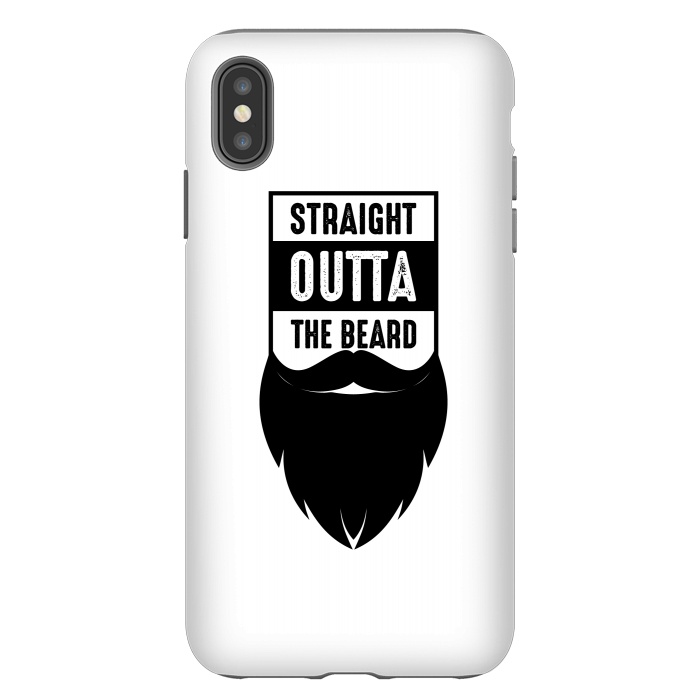 iPhone Xs Max StrongFit straight outta the beard by TMSarts