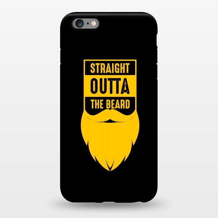 iPhone 6/6s plus StrongFit straight beard yellow by TMSarts