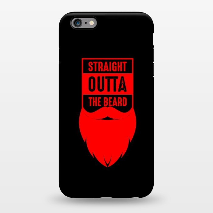 iPhone 6/6s plus StrongFit straight beard red by TMSarts
