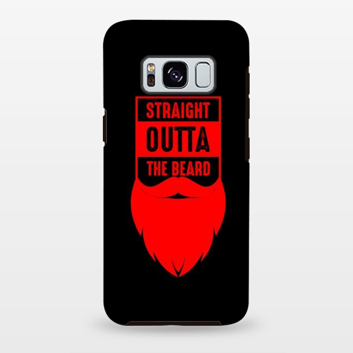Galaxy S8 plus StrongFit straight beard red by TMSarts