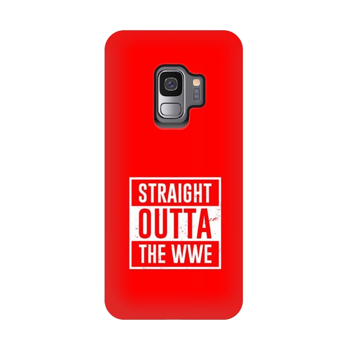 Galaxy S9 StrongFit straight outta wwe by TMSarts