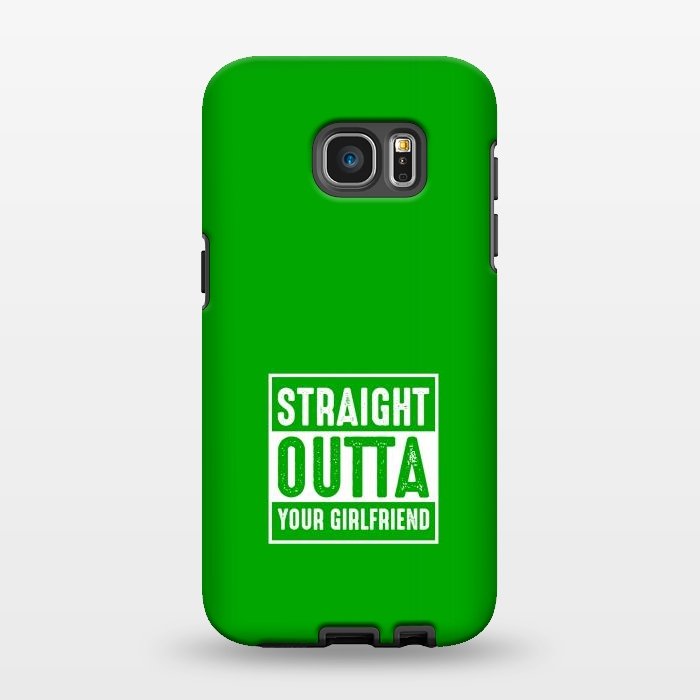 Galaxy S7 EDGE StrongFit straight outta girlfriend by TMSarts
