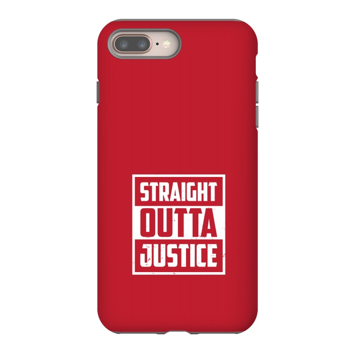 iPhone 7 plus StrongFit straight outta justice by TMSarts