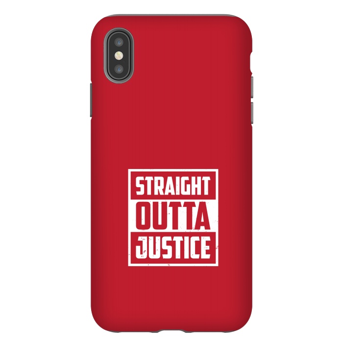 iPhone Xs Max StrongFit straight outta justice by TMSarts