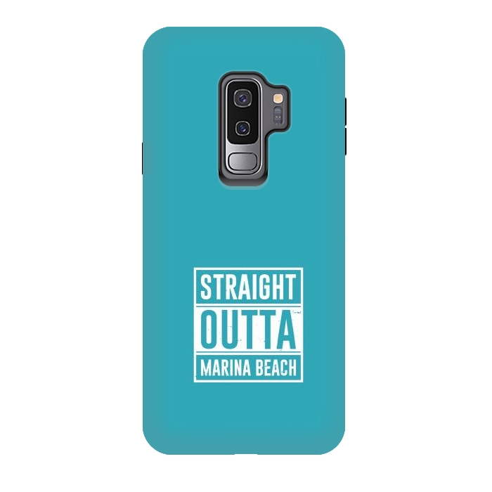 Galaxy S9 plus StrongFit straight outta marina beach by TMSarts