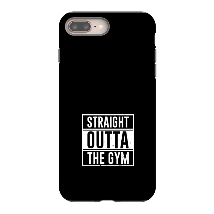 iPhone 7 plus StrongFit straight outta the gym by TMSarts