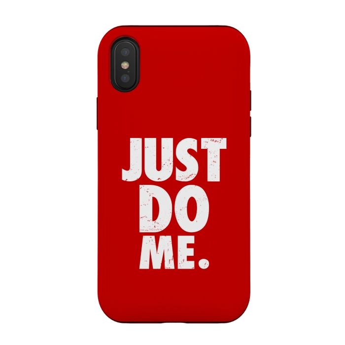 iPhone Xs / X StrongFit just do me by TMSarts