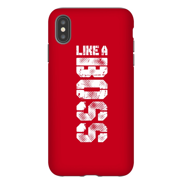 iPhone Xs Max StrongFit like a boss by TMSarts