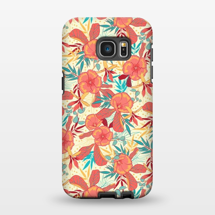 Galaxy S7 EDGE StrongFit Down Under Desert Rose by gingerlique