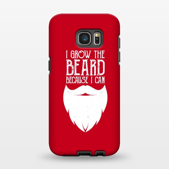 Galaxy S7 EDGE StrongFit beard i can by TMSarts