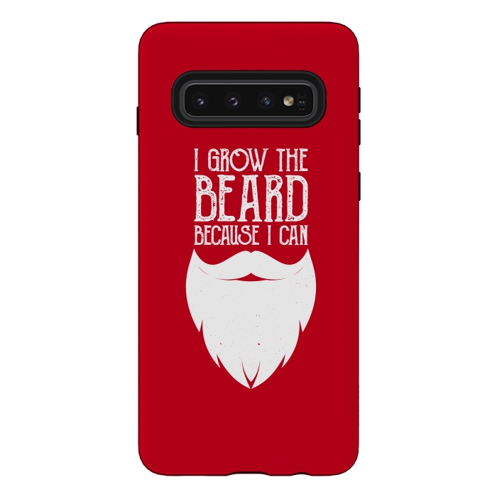 Galaxy S10 StrongFit beard i can by TMSarts