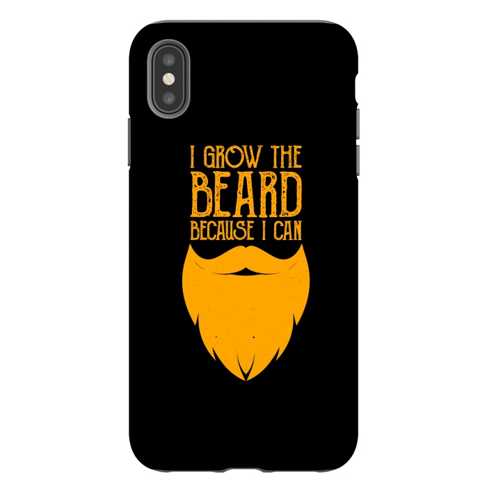 iPhone Xs Max StrongFit i grow the beard by TMSarts