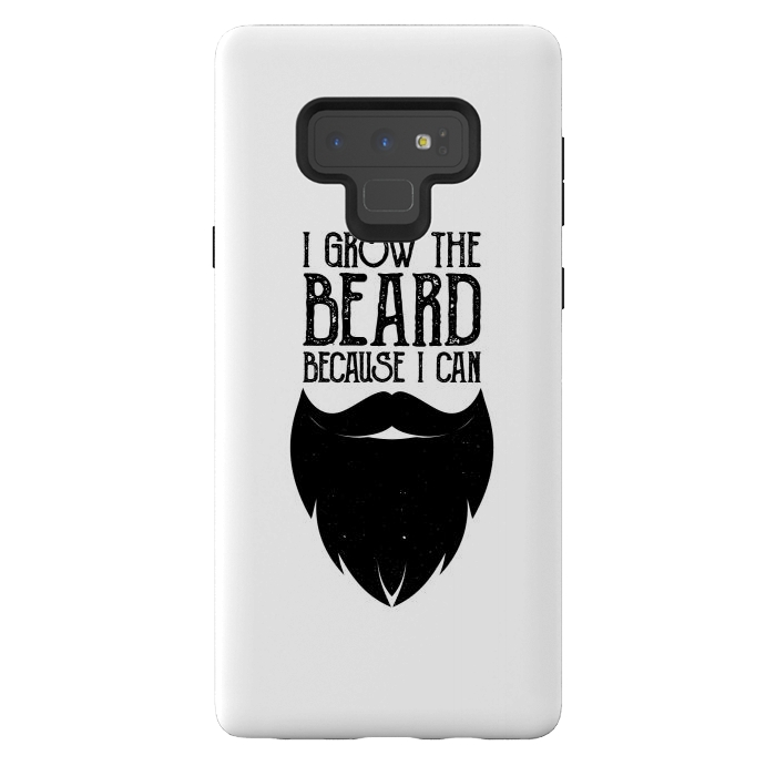 Galaxy Note 9 StrongFit beard because i can by TMSarts