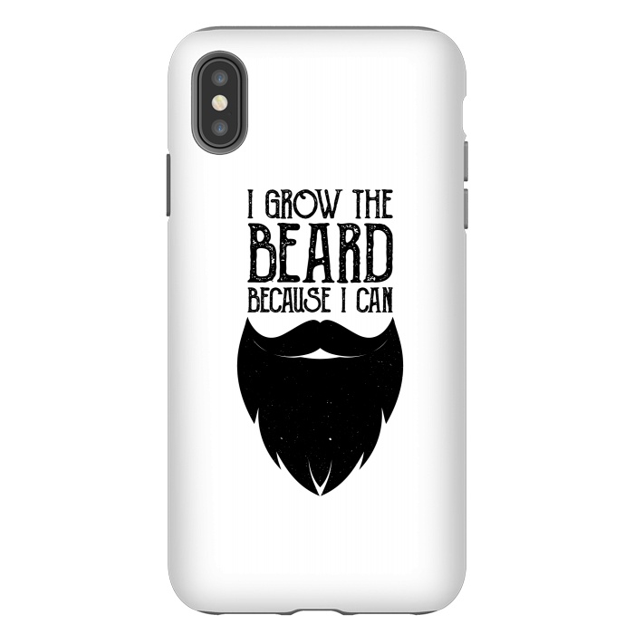 iPhone Xs Max StrongFit beard because i can by TMSarts