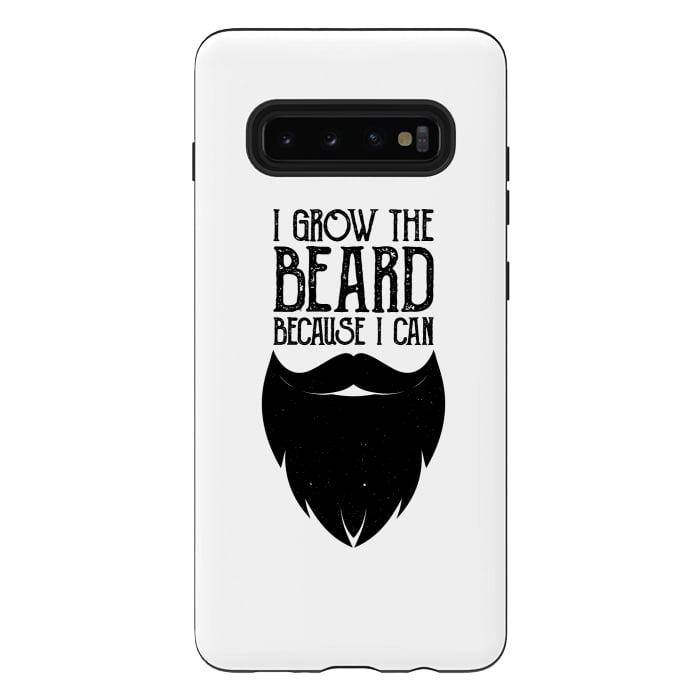 Galaxy S10 plus StrongFit beard because i can by TMSarts