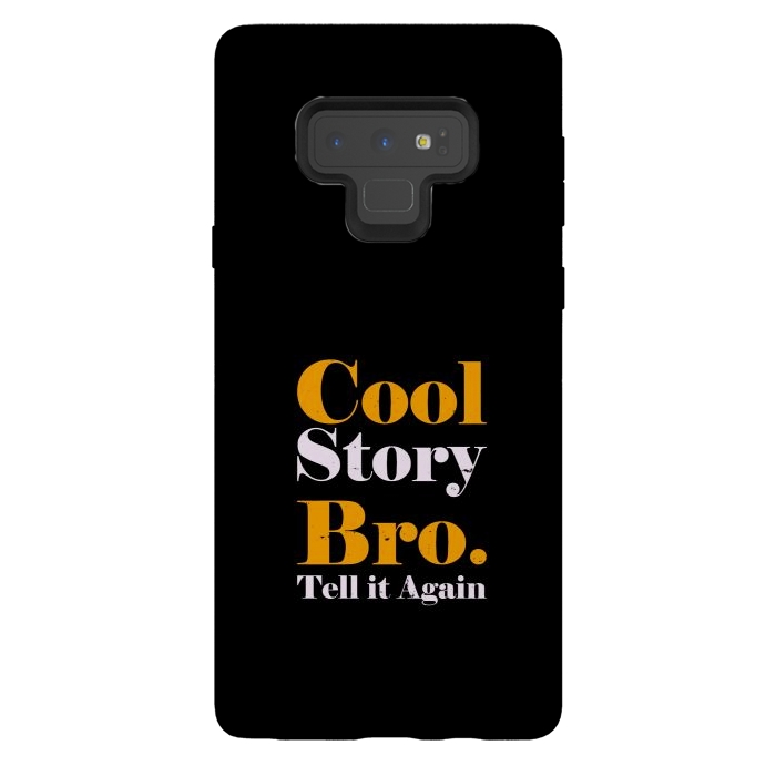 Galaxy Note 9 StrongFit cool story by TMSarts