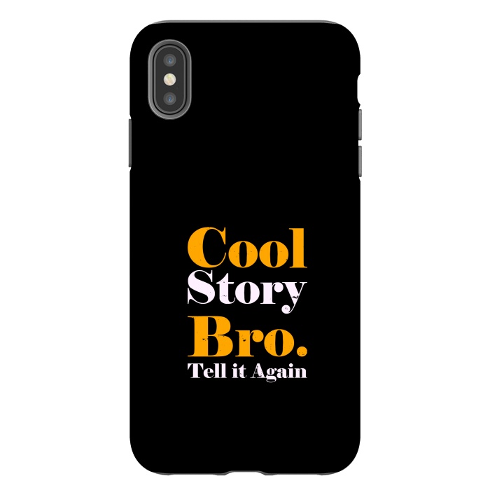 iPhone Xs Max StrongFit cool story by TMSarts