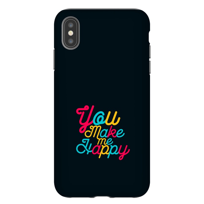 iPhone Xs Max StrongFit you make me happy by TMSarts