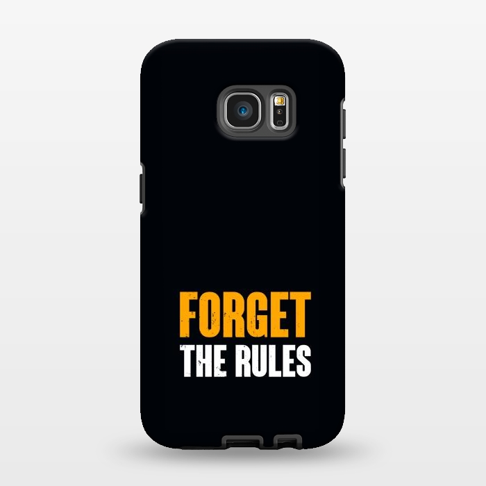 Galaxy S7 EDGE StrongFit forget the rules by TMSarts