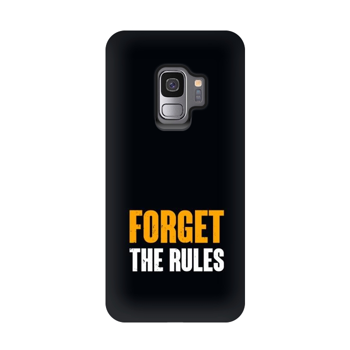 Galaxy S9 StrongFit forget the rules by TMSarts