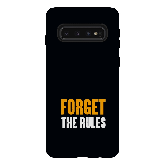 Galaxy S10 StrongFit forget the rules by TMSarts
