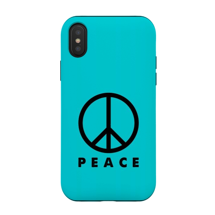 iPhone Xs / X StrongFit peace by TMSarts