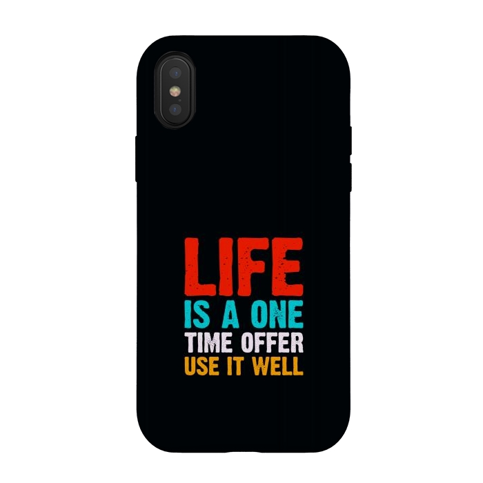 iPhone Xs / X StrongFit life is one time offer by TMSarts