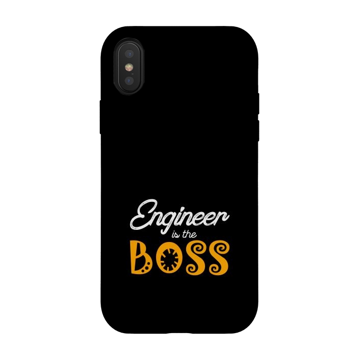 iPhone Xs / X StrongFit engineer boss by TMSarts