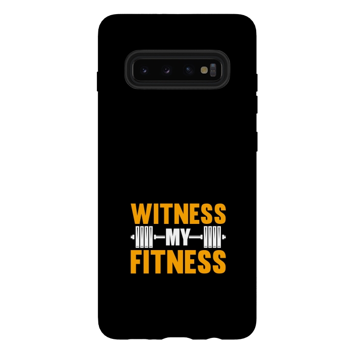 Galaxy S10 plus StrongFit witness my fitness by TMSarts