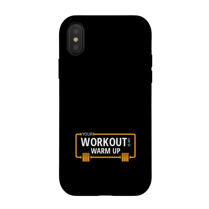iPhone Xs / X StrongFit workout warm up by TMSarts