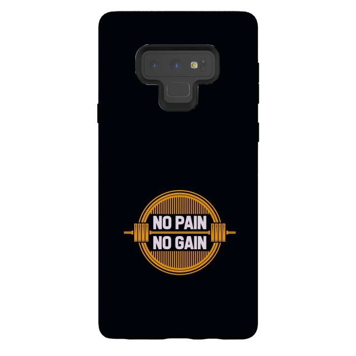 Galaxy Note 9 StrongFit no pain no gain by TMSarts