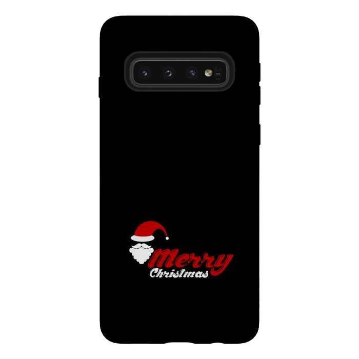 Galaxy S10 StrongFit merry christmas by TMSarts
